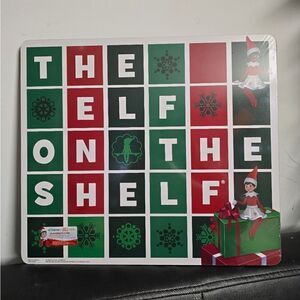 Elf on the Shelf Christmas Cork Placemats 4pc Set. New